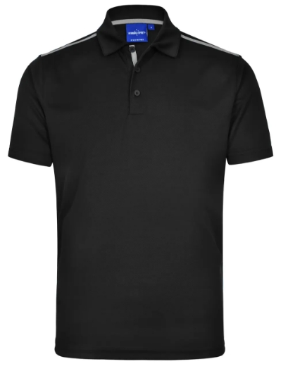 Picture of Winning Spirit, Mens Rapid Cool S/S Contrast Polo